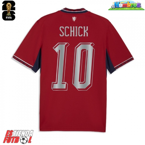 República Checa Patrik Schick #10 Primera Equipación Mundial 2026 Manga Corta